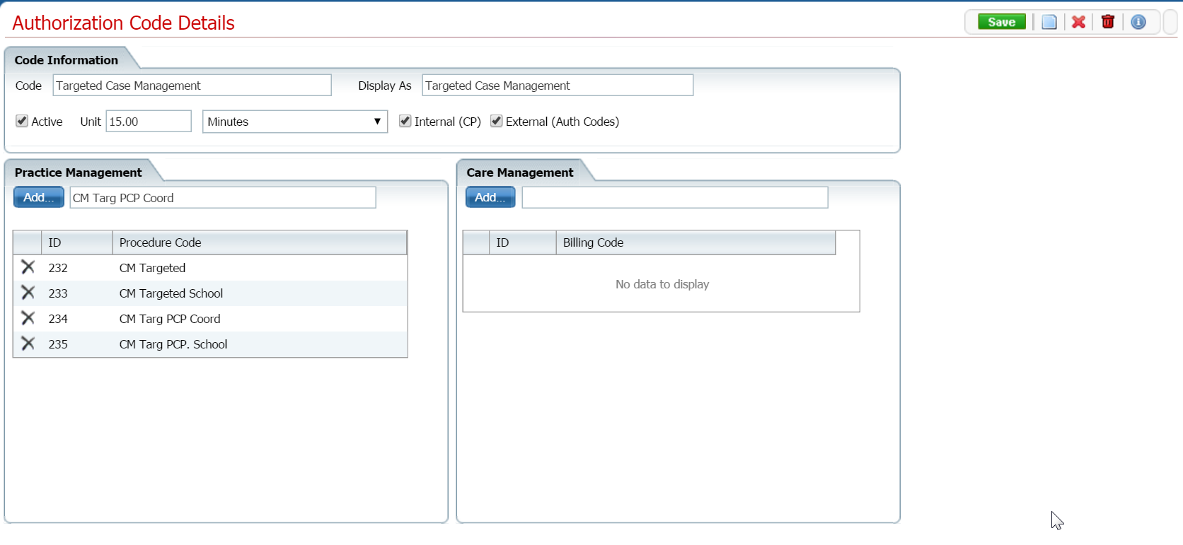 Add an Authorization Code